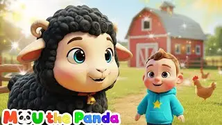 Baa Baa Black Sheep Color Song | Mau The Panda Family 🌈 Rainbow Dress Up Day!