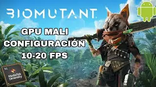 Biomutant para GPU MALI configuración emulador GameHub 