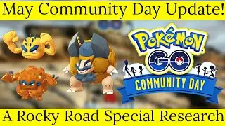 Alolan Geodude Community Day Pokemon Go May 2022 | Pokemon Go Community Day Update & Research