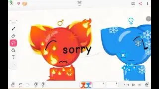 Emoji cat baby ice and fire, The fire almost harmed us