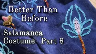 ASMR Reworking Floral Bead Motifs | Charra Costume Project &mdash; Part 8