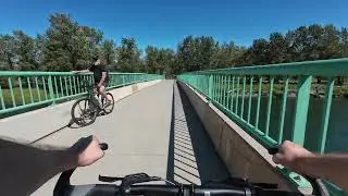 Calgary Cycling: Mckenzie to Baker Park back to Ribfest