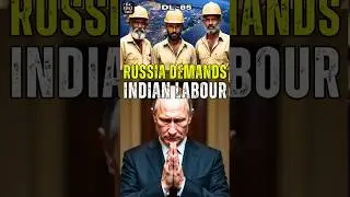 Putin Wants 1 Million Indian Labour for Russia #india #russia #putin #ytshorts