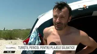 Amenzi pentru cei care &icirc;și pun corturi pe plajele de la Vadu și Corbu