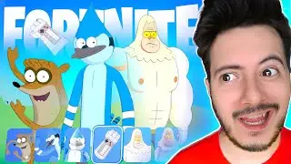 LA REAZIONE DI PAZZOX A REGULAR SHOW SU FORTNITE... OOOOHHH! 🔥