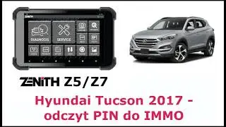 Hyundai Tucson 2017   wyciąganie PIN do IMMO - G-SCAN