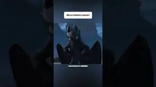 Who are Toothless&rsquo;s parents?#dargon #toothless #howtotrainyourdragon