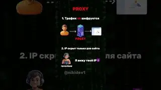 VPN и Proxy. В чем разница? #vpn #proxy #cybersecurity #web #ethicalhacking #hacker