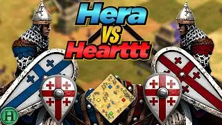 Georgians vs Georgians | 1v1 Arabia | vs Hearttt | AoE2
