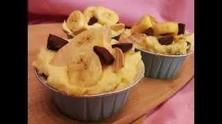 Chef Jackie Ang Po's Banana Chocolate Pudding