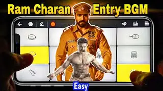 RRR : Ram Charan Entry BGM Cover | Walkband App | Ram Charan , NTR | simply piano SB GALAXY