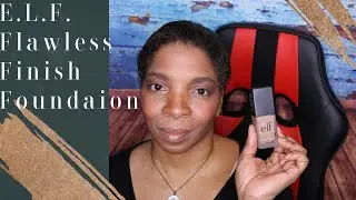 E.L.F. Flawless Finish Foundation on Combo Skin | Best Liquid Foundation Under $10?!