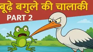 बूढ़े बगुले का अंत – बच्चों के लिए सीख भरी हिंदी कहानी | Budha Bagula Part 2