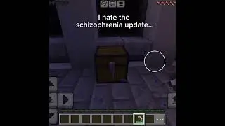 The Minecraft schizophrenia mod ☠️ #minecraft #creepy