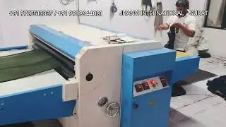 1600 mm Heat press Fusing machine for Sirosky diamond &  jerkan stone fabrics call : +91 9727510387