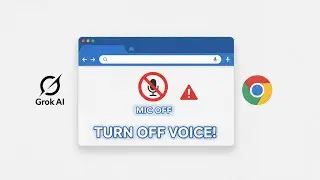 How to TURN OFF Voice Permissions in Grok AI (Chrome Browser) 🔇 | Quick Privacy Fix