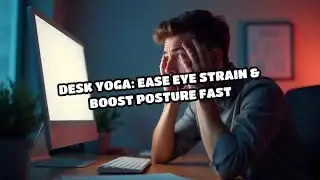 Desk Yoga: Ease Eye Strain & Boost Posture Fast