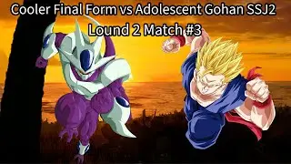Lound 2 Match #3: Cooler Final Form vs Adolescent Gohan SSJ2 (DB Raging Blast 2 Ultimate Tournament)