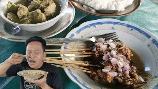 WARUNG SATE GULE KAMBING YANG BUKANYA JAM 6 PAGI