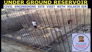 Underground Reservoir (1st Civil Engineering site visit) with Nilakik Sir