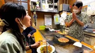 初体験！昭和の駄菓子屋　鉄板焼きそば・お好み焼き・味噌おでん　名古屋北区つねかわ