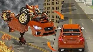 Robot Car Transformation (By Scene9 Games Studio) Android Gameplay HD