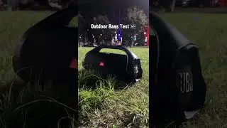 JBL Boombox 2 Outdoor Bass Test | Aqua Drop