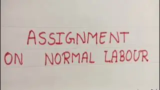 Normal Labour | Nursing Assignment | Stages of Normal Labour Explained in Detail for Students