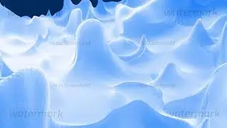 stylish blue white creative abstract low poly background in 4k. Abstract wavy pattern move on