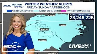 Growing confidence that Charlotte will see snow this weekend! Majestic Storm update 1/29/26