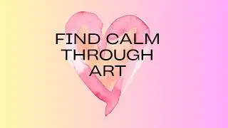 Art therapy inspired art activities (Guided Art check-in Introduction) #mindfulart #arttherapy