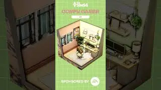 The Sims 4 Comfy Gamer Kit Room #SponsoredbyEA