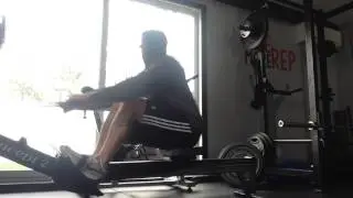 GoalCrush Fit Founder Rob Cefoli Shows Us Proper Form on his Row Machine by Concept 2
