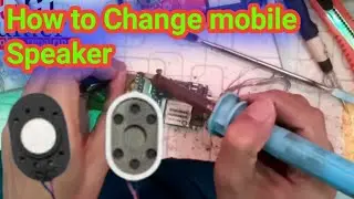 Q Mobile L106 pro how to change speaker,Mobile Speake change method, umer mobile repairing,