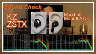 KZ ZSTX vs Marshall Motif II A.N.C.[TWS IEMs Sound Comparison]完全ワイヤレスイヤホン