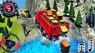 US Cargo Truck Driving Simulator 3D - Cargo Delivery Truck Offroad Driver - Android GamePlay