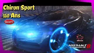 Asphalt 8 Bugatti Chiron Sport 110 Ans FULL PRO TEST DRIVE & REVIEW