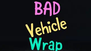 Detailed video of the really bad wrap job!  EXPOSED!!!  Buyer beware DFW area
