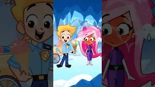 Fire vs Ice Element 🔥🧊 Which Room to Choose: Hot vs Cold! | Kids Animation to Learn Opposites