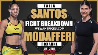 UFC 266: Roxanne Modafferi vs. Taila Santos Predictions | Bets | DraftKings | Monkey Knife Fight