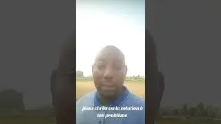 J&eacute;sus christ est la solution &agrave; ton probl&egrave;me