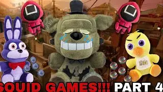 FNAF plush: SQUID GAMES PART 4!!!