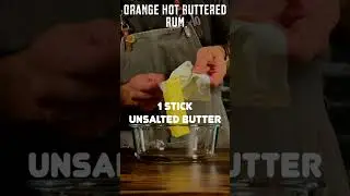 A&nbsp;Delectable Winter Cocktail! Rich and Fatty: Orange Hot Buttered Rum!