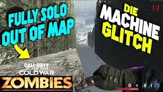 Cold War Zombie Glitches: Fully SOLO Out of Map Glitch ZOMBIES Die Machine