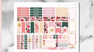 b6 Plan with me! Little Owl Printables