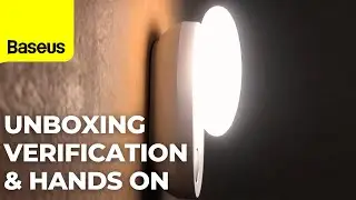 Baseus Sunshine Series Full Moon Induction Night Light Unboxing + How To Verify Original or Fake!