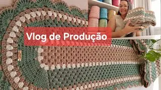 Jogo de Passadeira Modelo Janine | Mostrei todos os detalhes da Produção #crochê #crocheteiras 