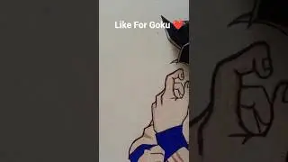 Drawing Goku MUI 🔥🔥#anime #drawing #animeart #art