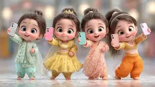 Little Selfie Queens 🤳✨ 3D Baby Dance – Too Cute to Handle @LittleDanceandstyle 