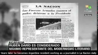 Nicaragua celebrates 145 anniversary of Ruben Dario's birth